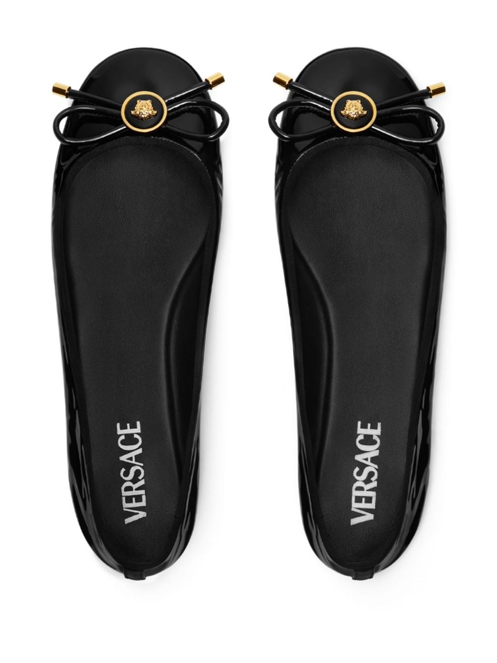Medusa-Head ballerina shoes - 3