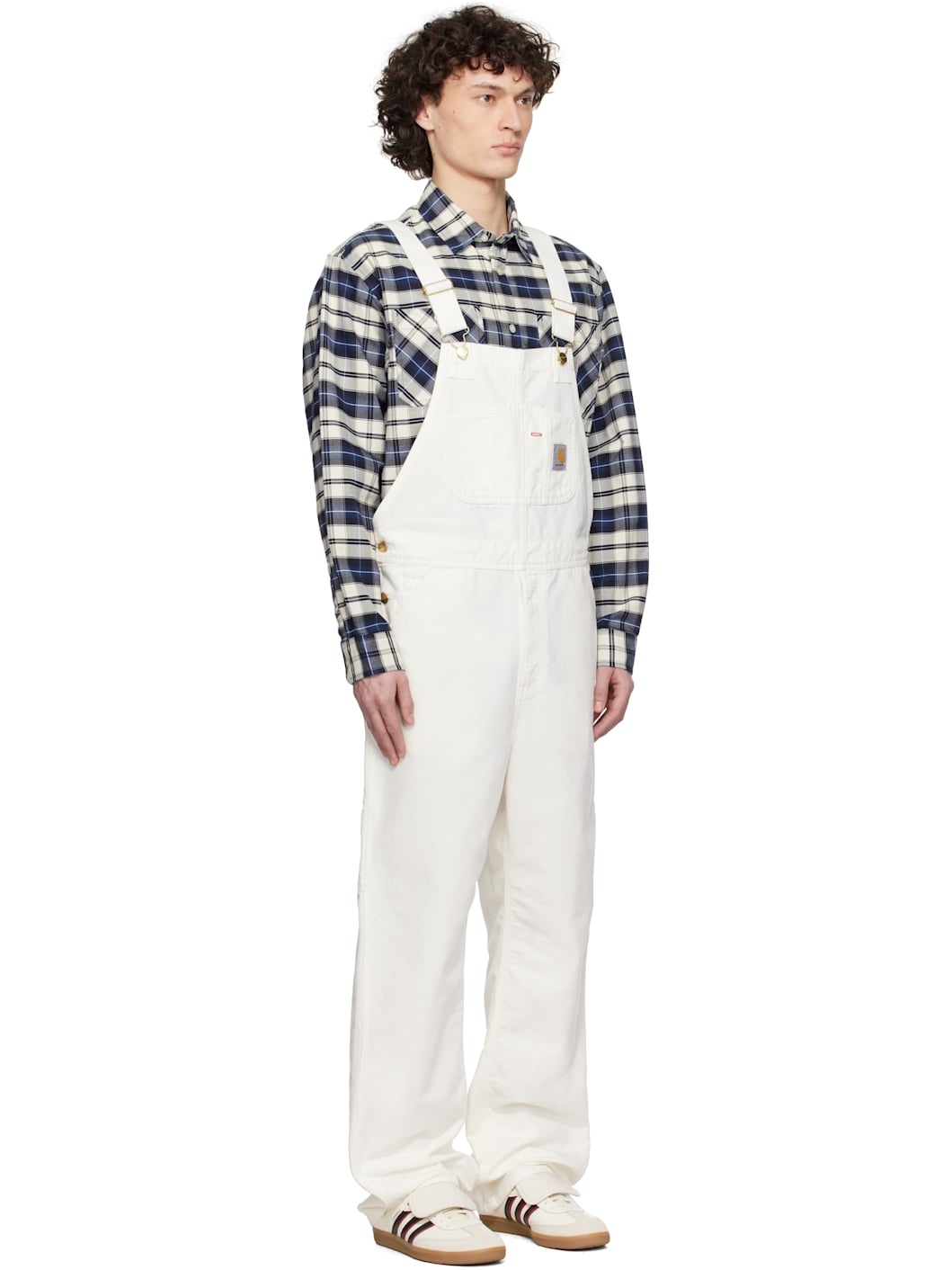 White Bib Overalls - 2