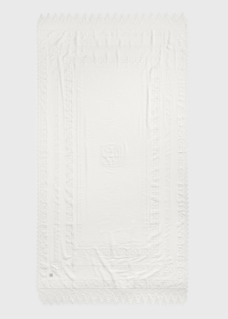 Lace sarong white 5