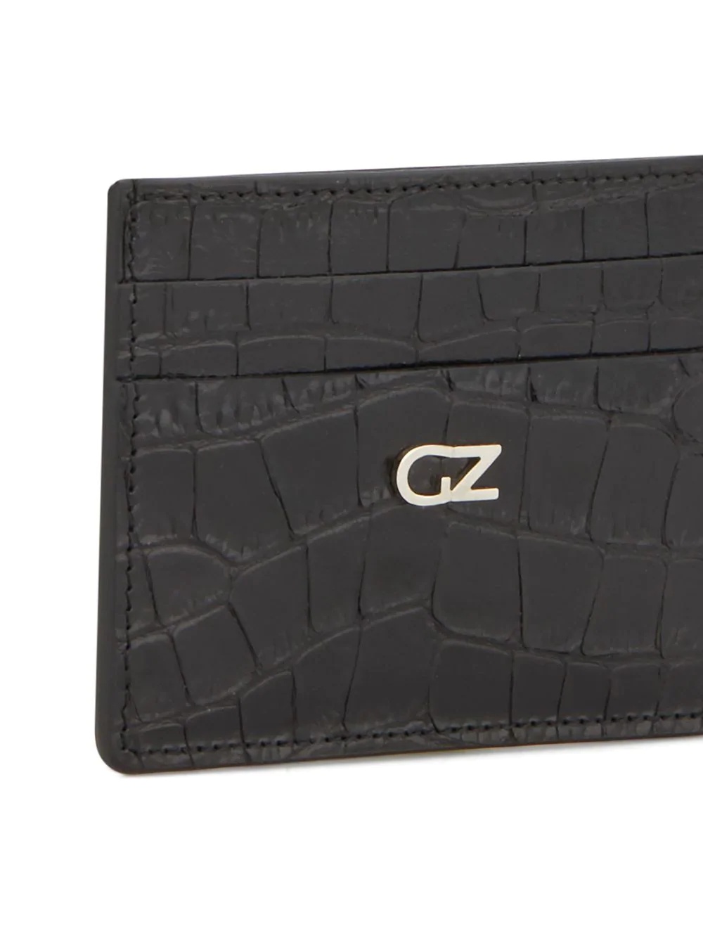 logo plaque embossed cardholder - 3