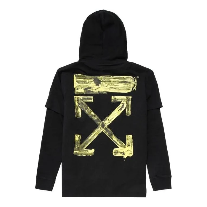 Off-White Back Arrow Printing Drawstring Black OMAB033F191850101060 - 1