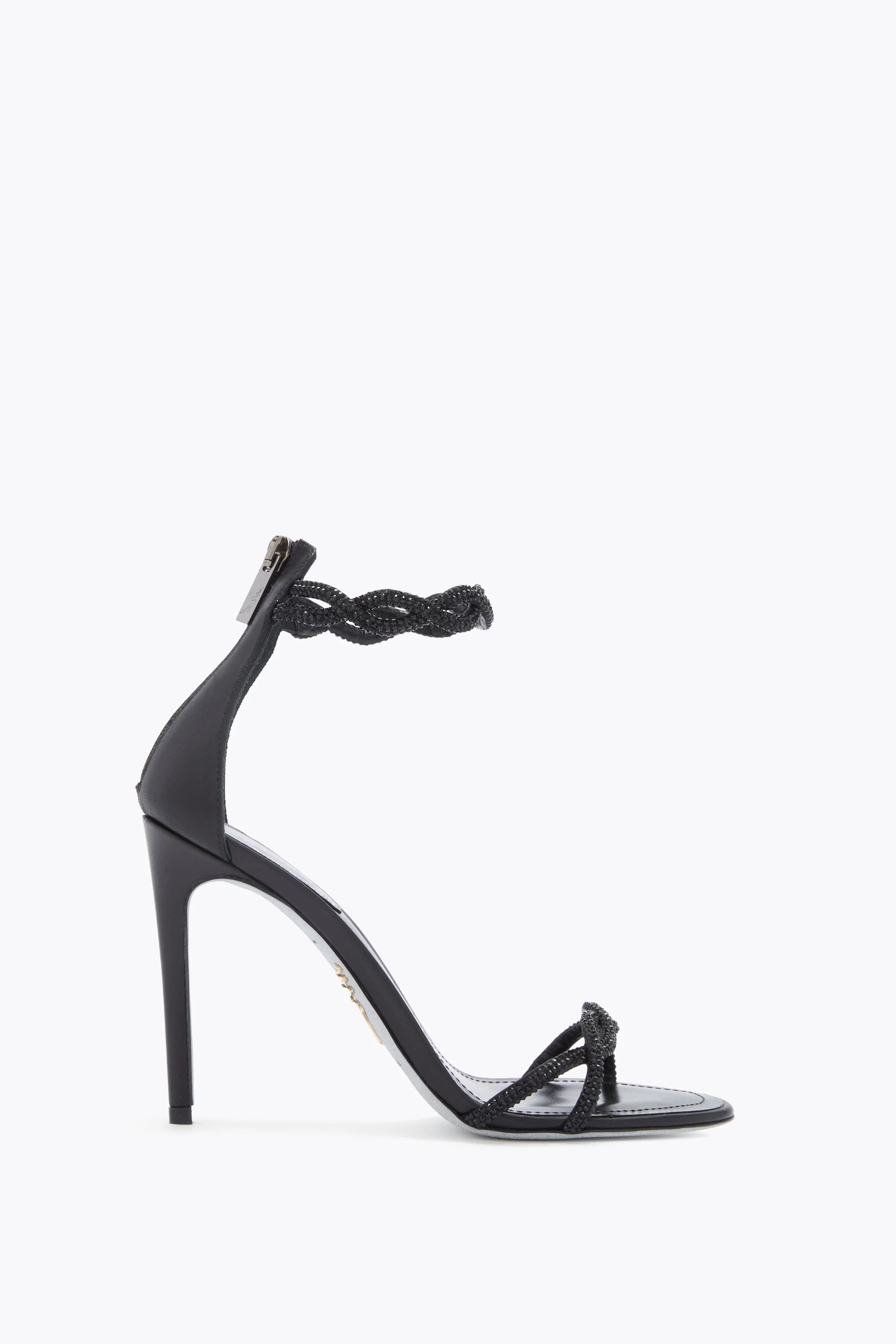 BRAID BLACK SANDAL 105 - 1