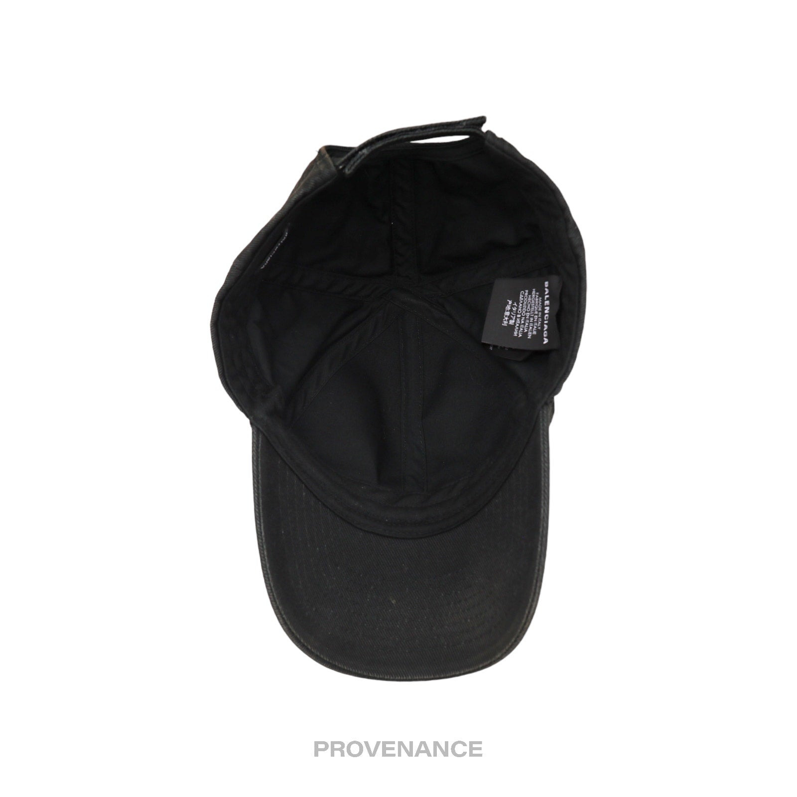 Balenciaga BB Mode Cap - Faded Black - 8