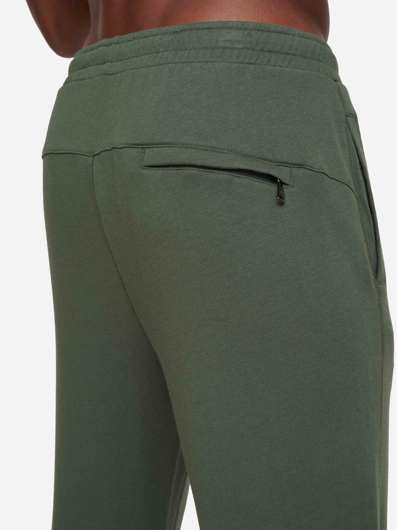 Men's Sweatpants Quinn Cotton Modal Green - 7