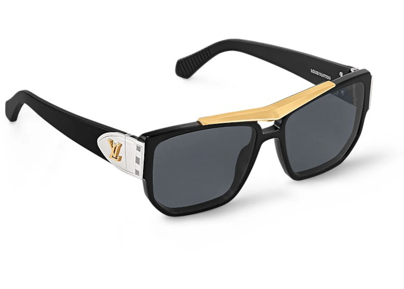 Louis Vuitton LV Flight Square Sunglasses Black (Z2700U) - 3