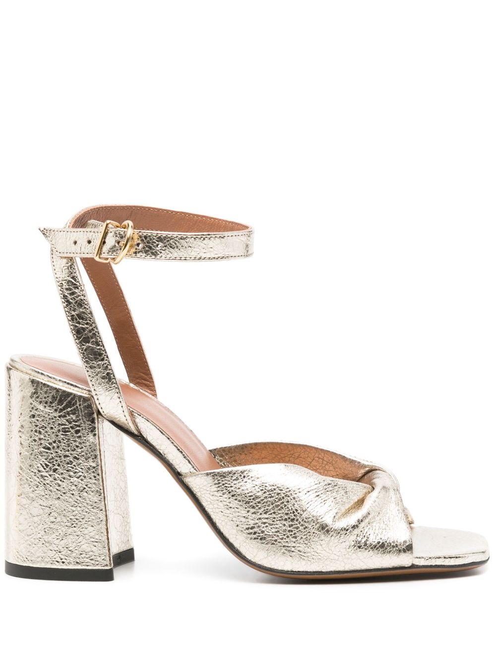 85mm metallic sandals - 1
