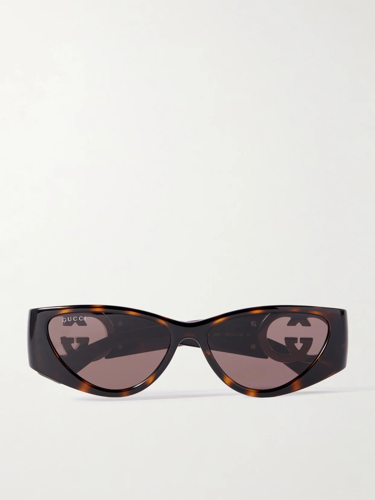 Cat-eye Tortoiseshell Acetate Sunglasses - 1