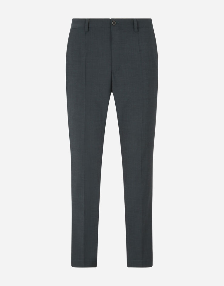 Stretch wool pants - 3