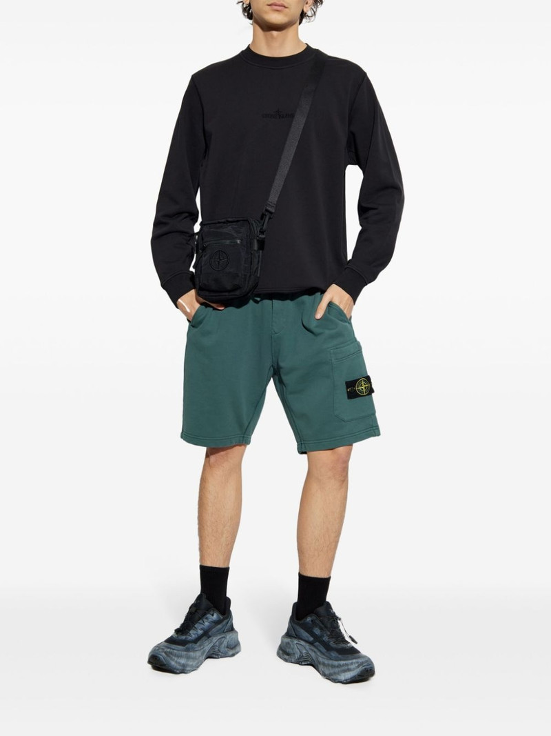 Stone Island Compass-badge track shorts outlook