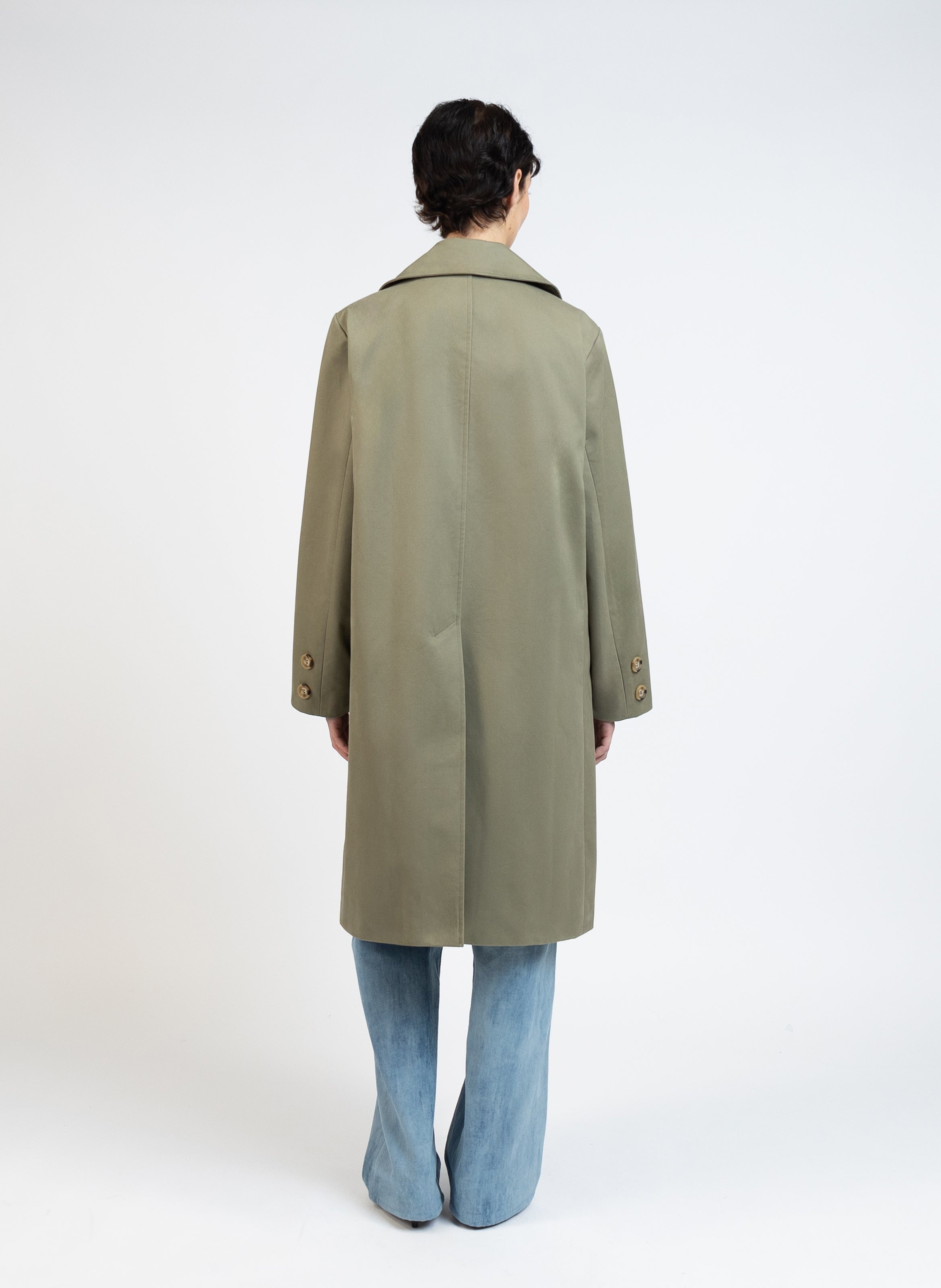 Oversized coat/Khaki - 5