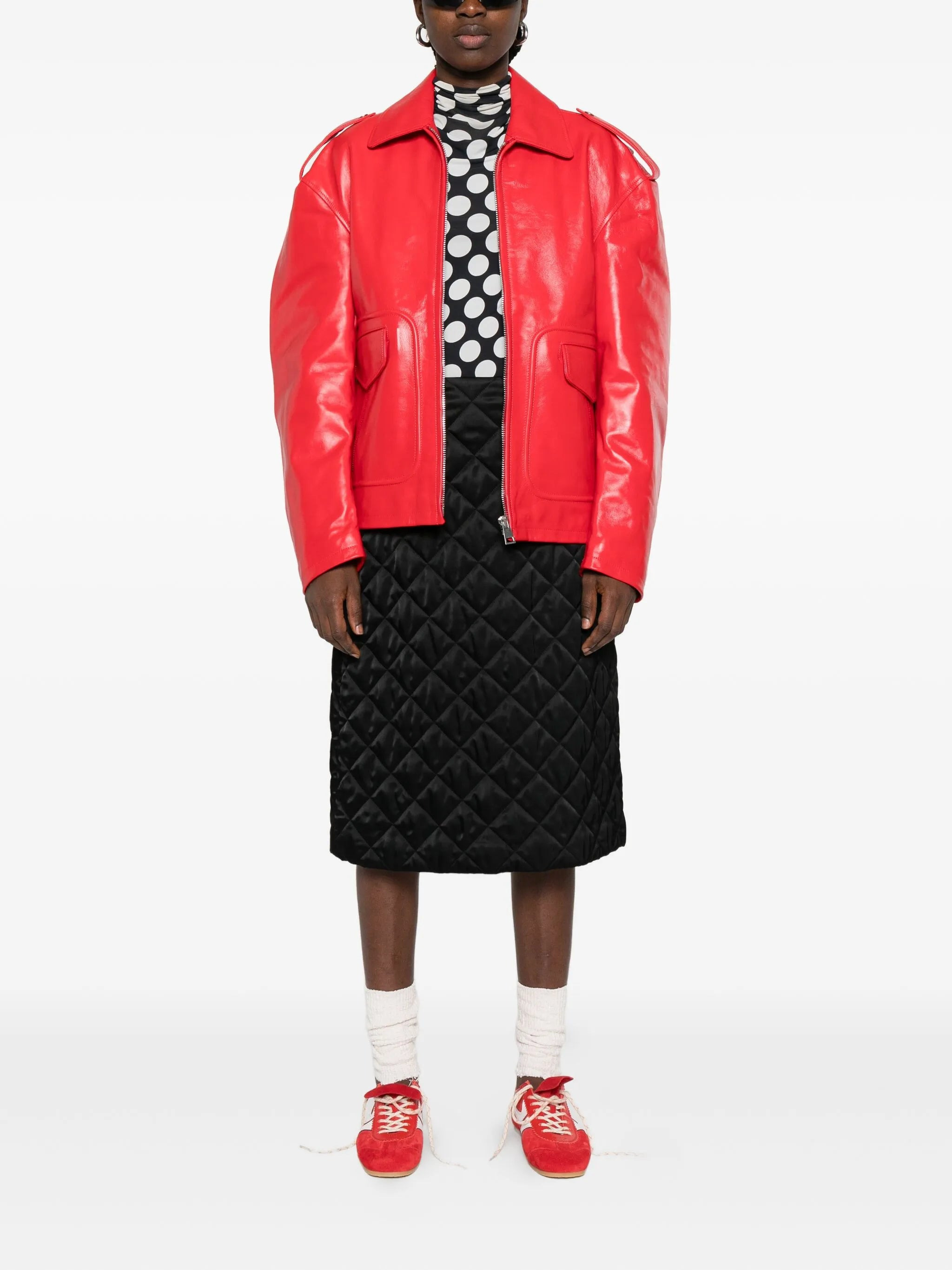 Fiorucci Flap-pockets Leather Jacket - 4