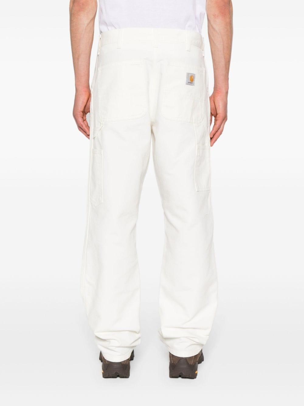 Double Knee straight-leg trousers - 4