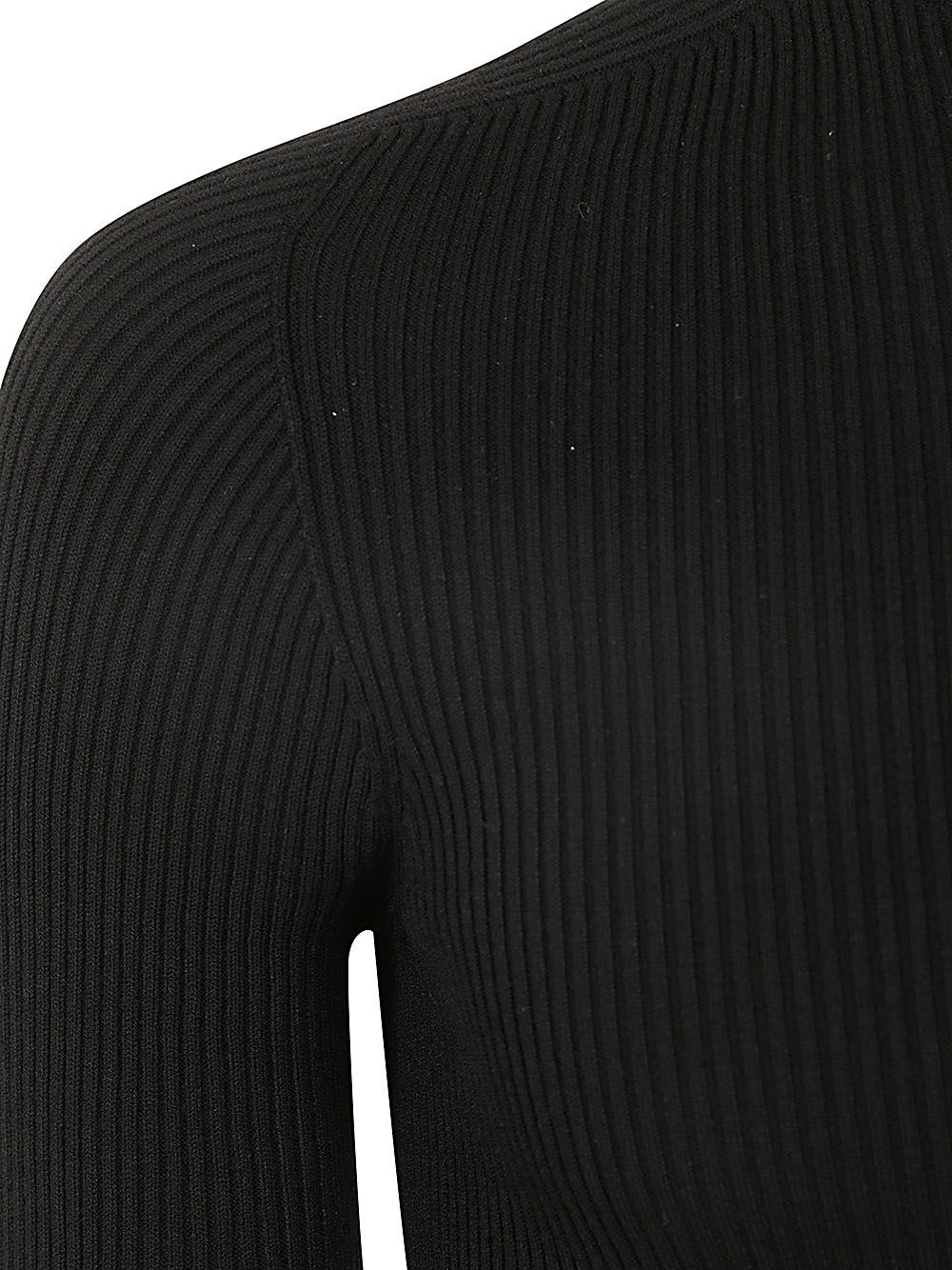 RIBBED ROUND NECK SWEATER - 3