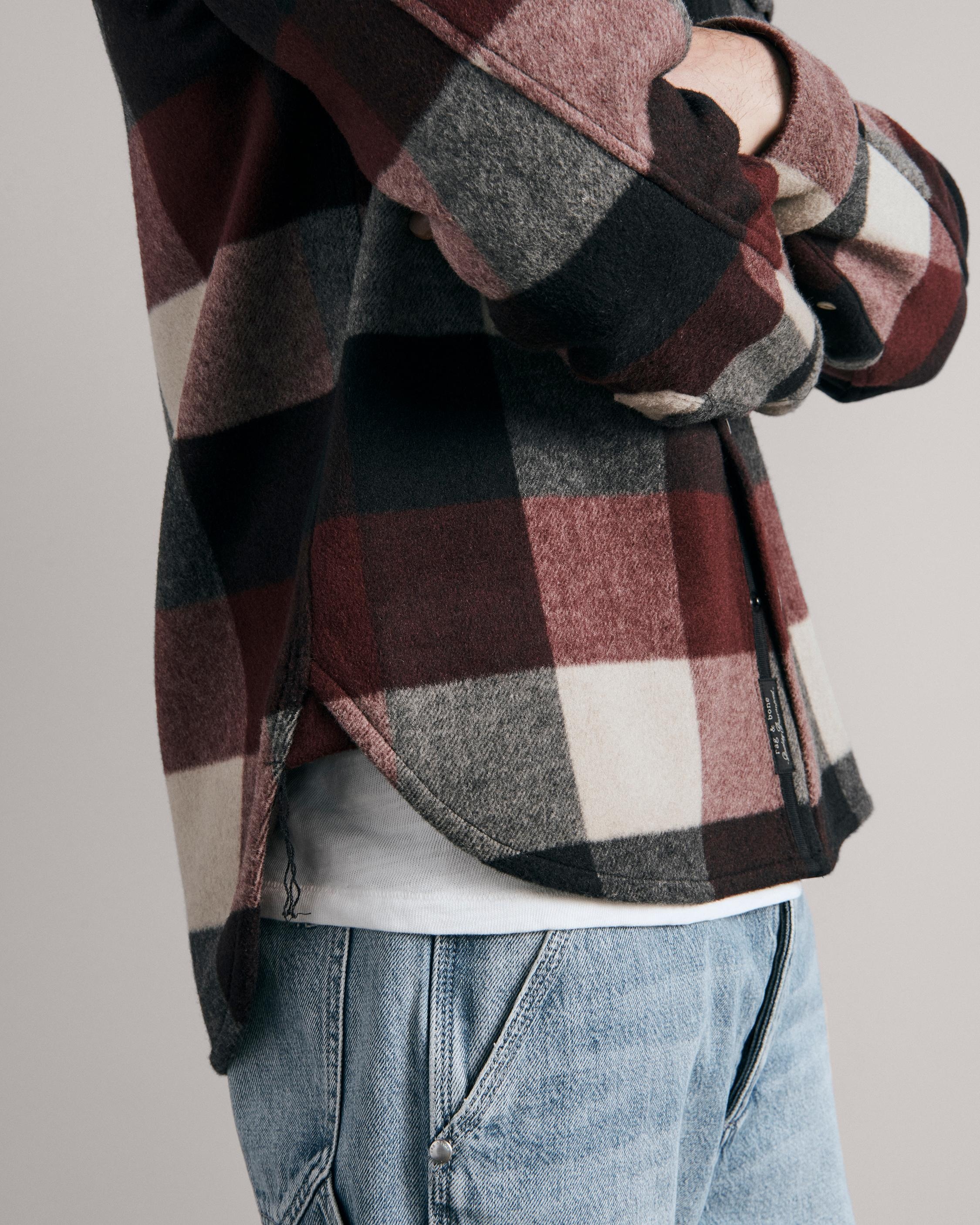 Wool Engineered Jack Shirt
Relaxed Fit Button Down Shirt - 6