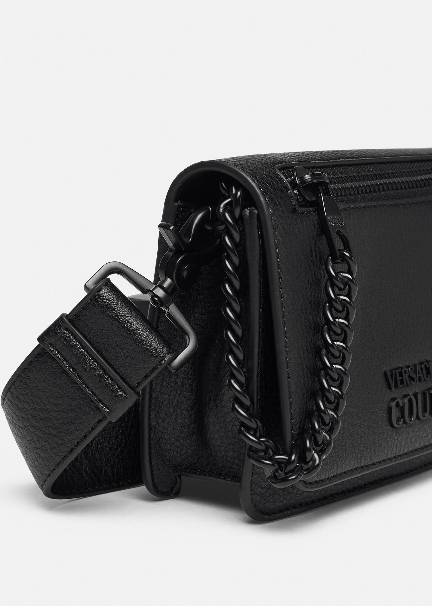 Logo Chain Shoulder Bag - 5
