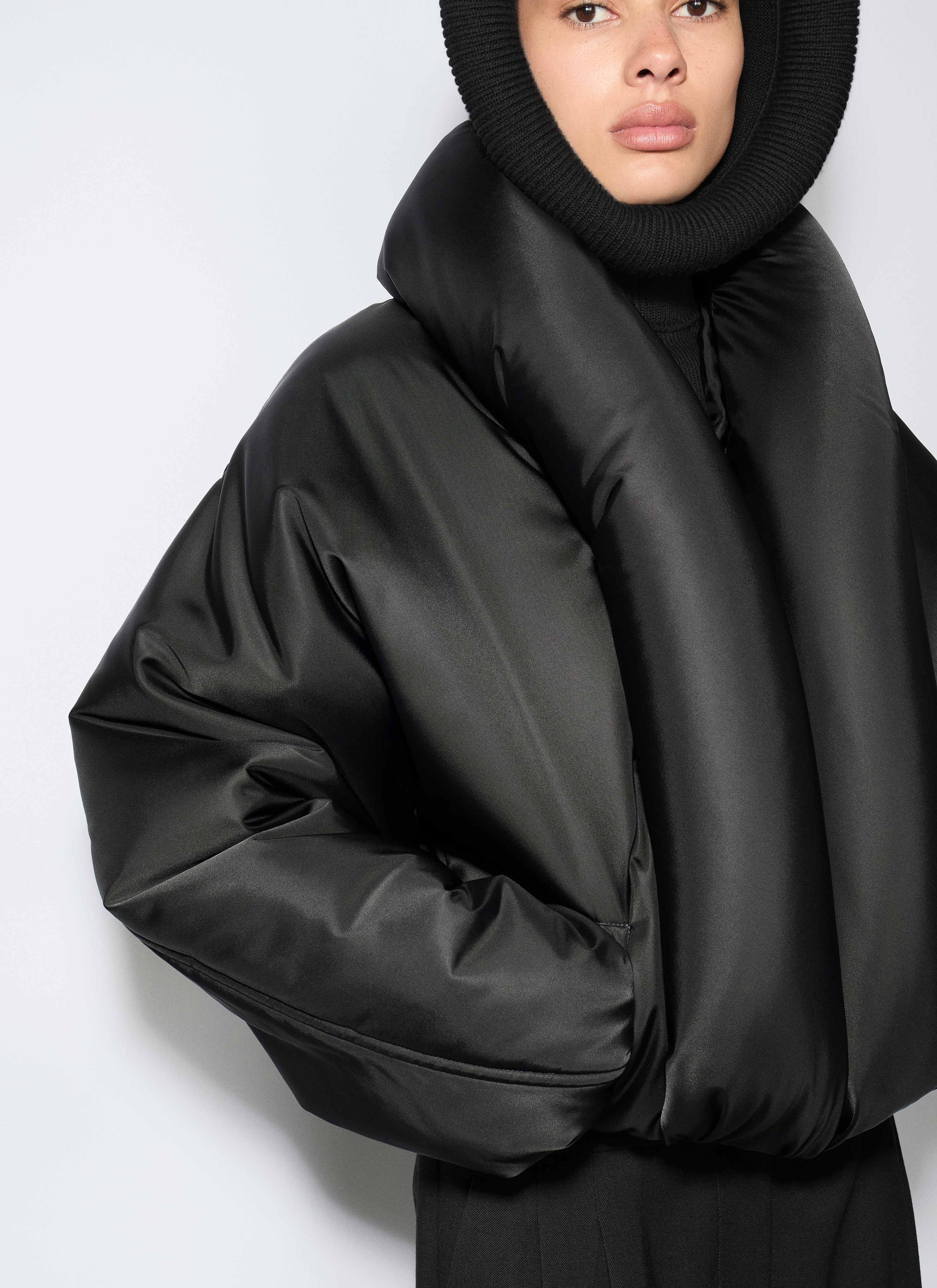 TAFFETA PADDED BOMBER - 6