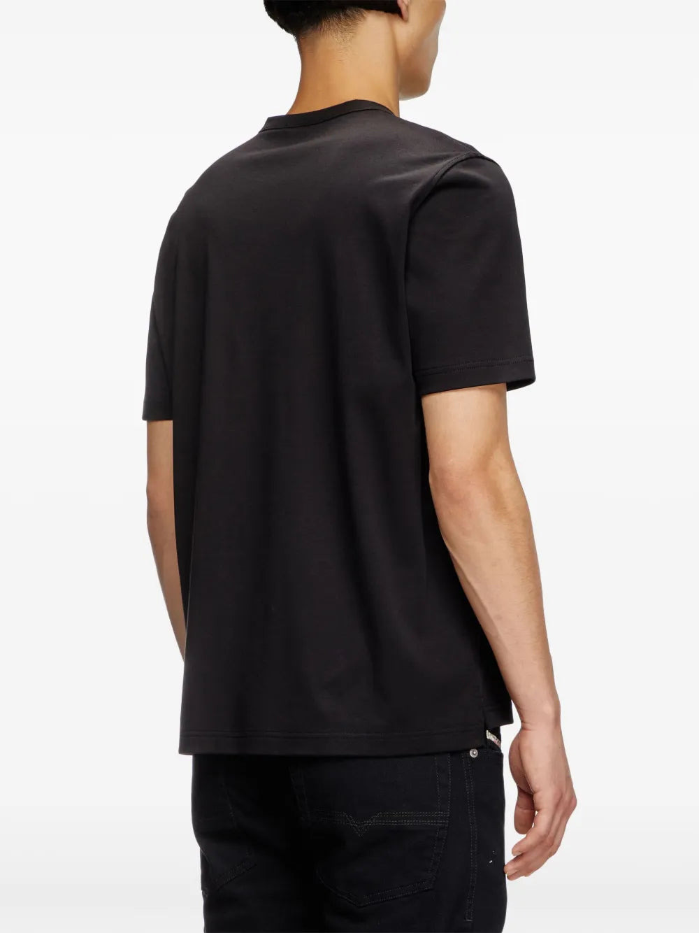 T-shirt noir T-Adjust-Slits - 6