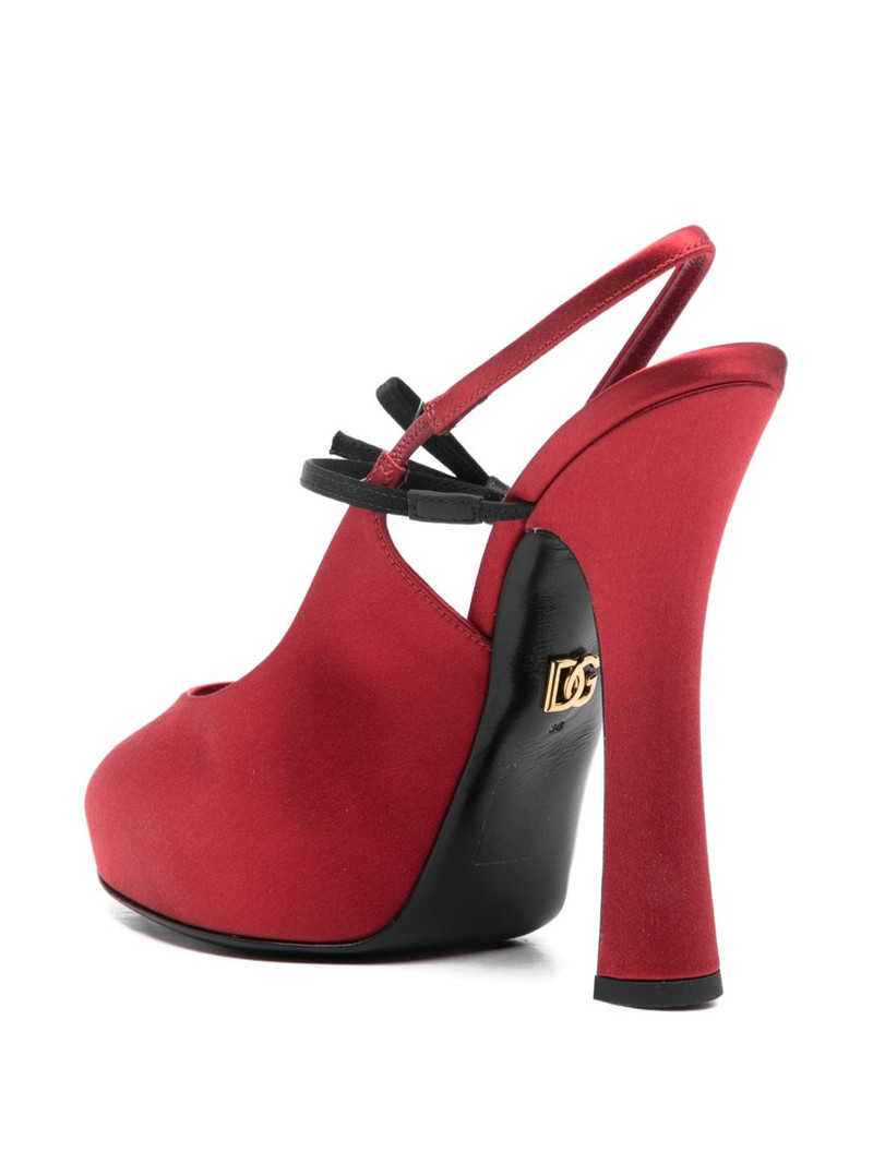 bow-detail slingback heeled pumps 3