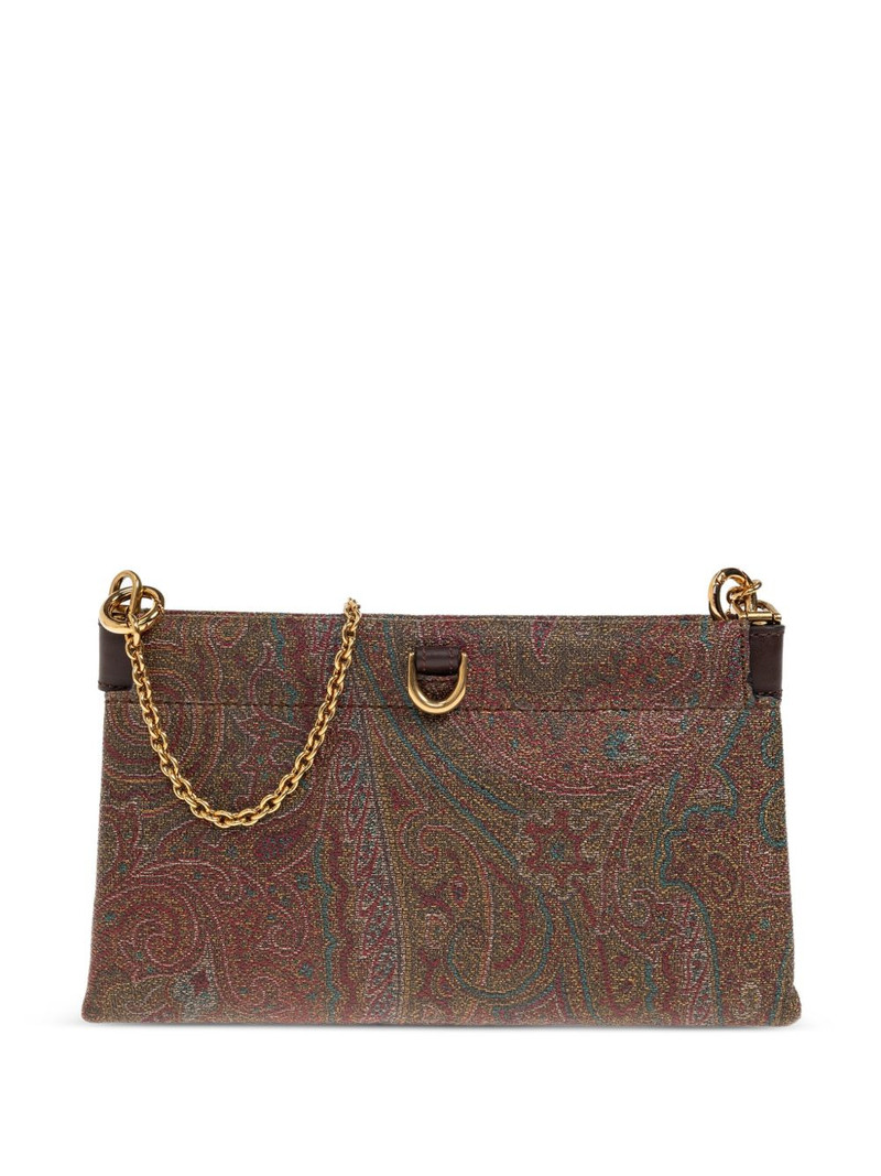 mini Talk paisley clutch bag 1