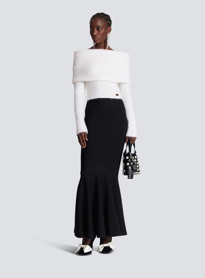 Balmain Jolie Madame knit skirt outlook