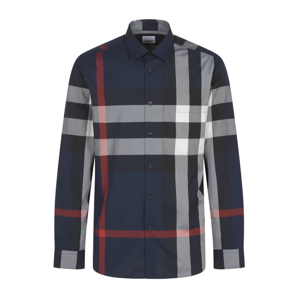 CHECKERED SLIM FIT COTTON SHIRT - 1