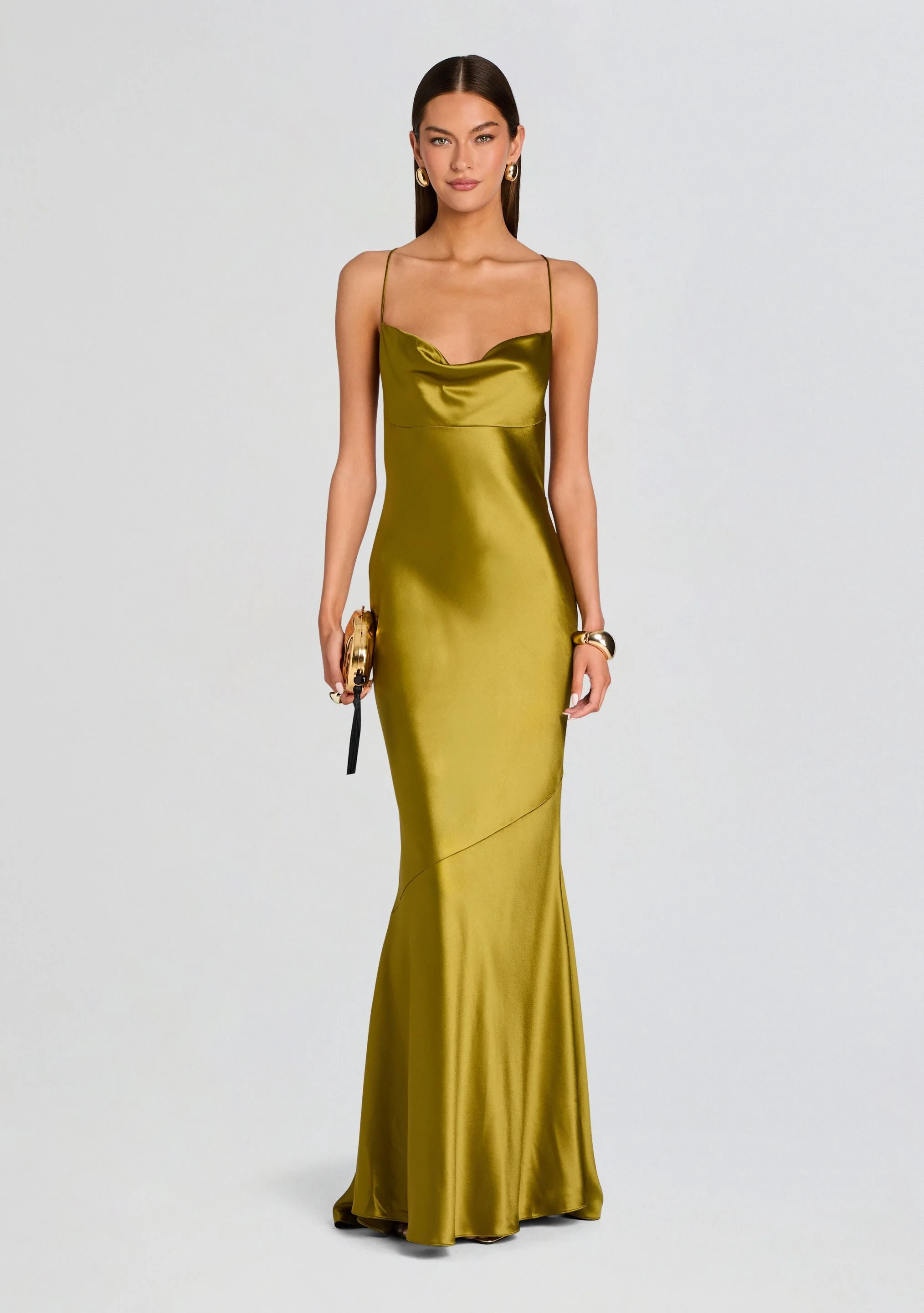 LUKKA SATIN DRESS - 1