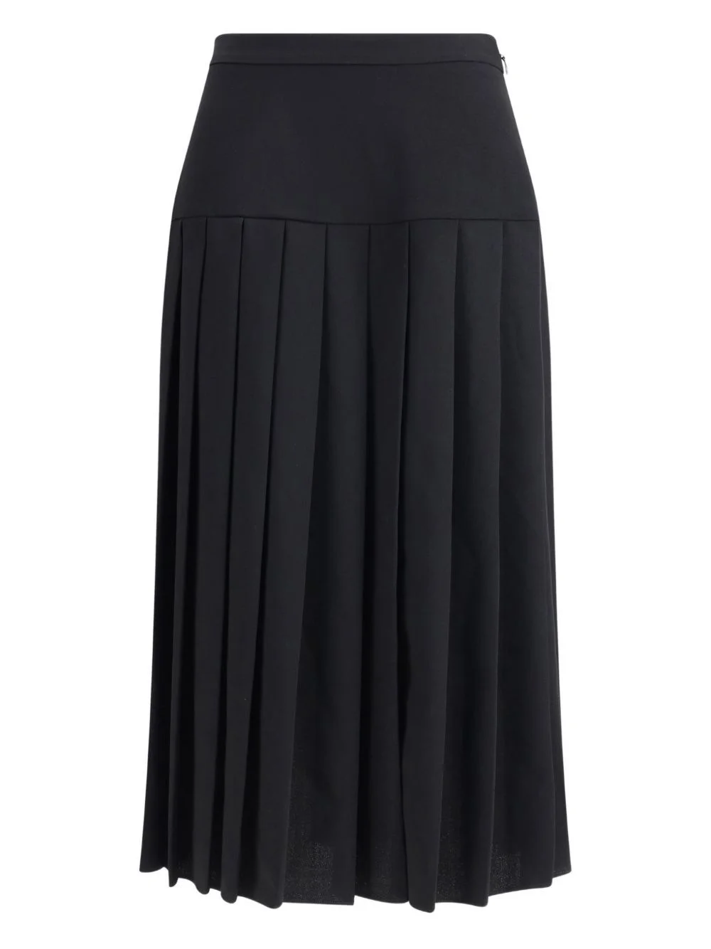 pleated midi skirt - 1