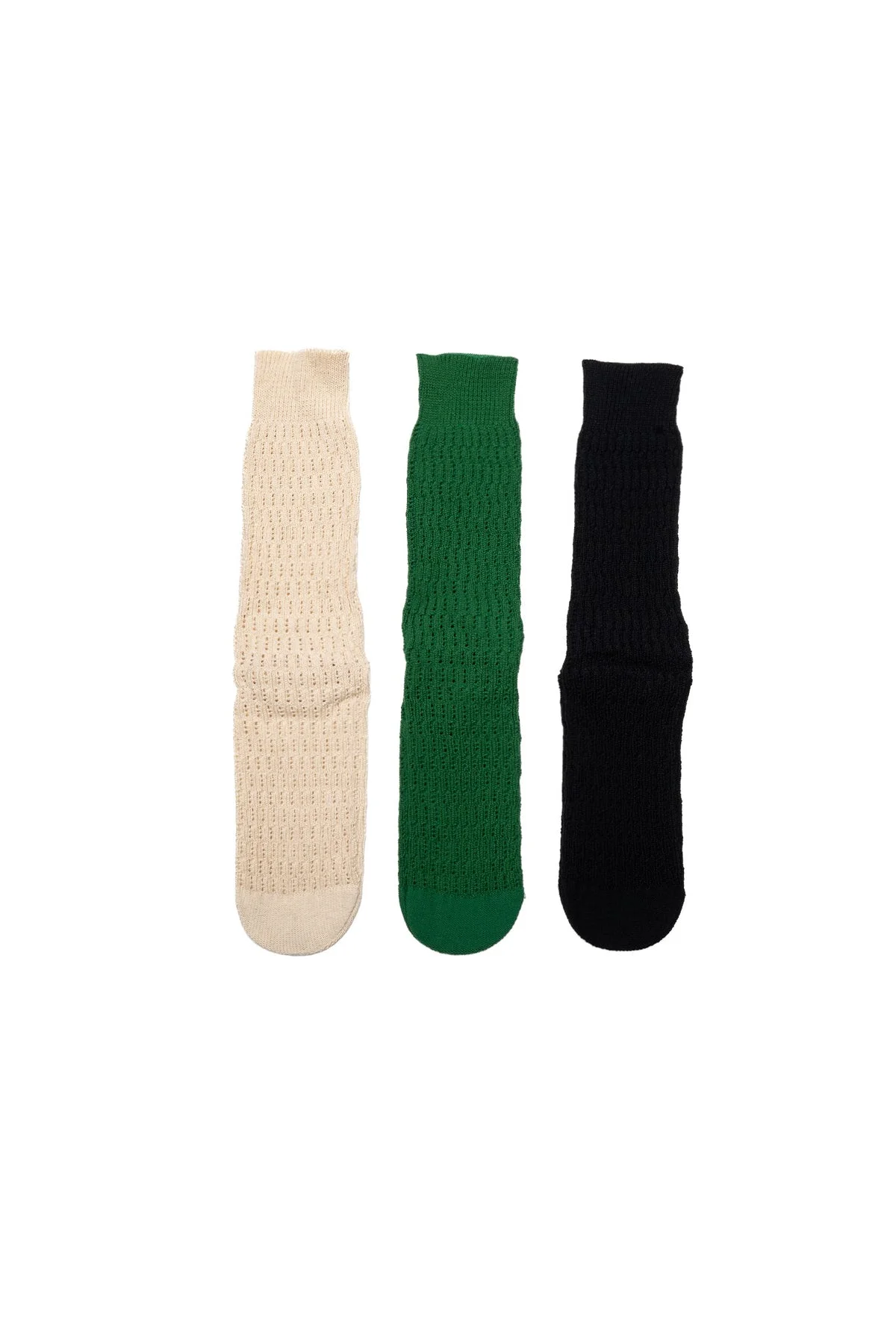 Folk Crochet Socks - 1