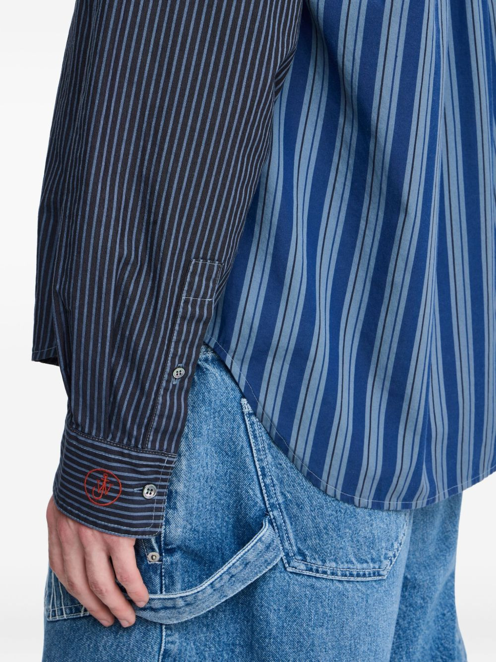 striped cotton shirt - 5