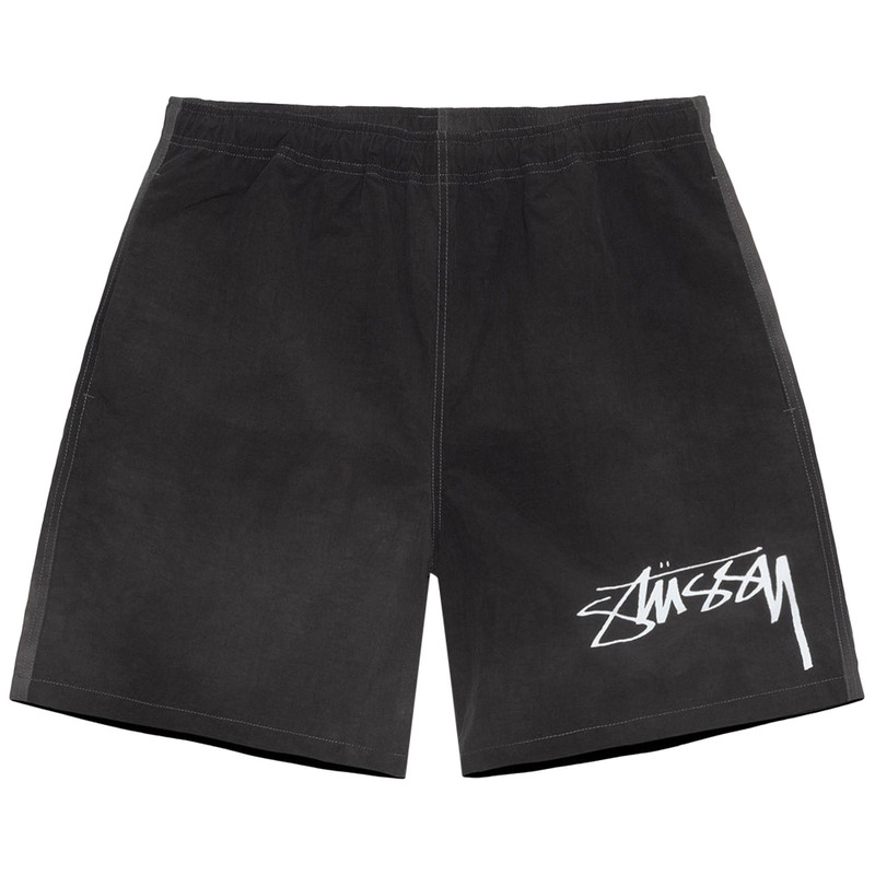 Stussy Wave 염료 나일론 짧은 '블랙 이름 * - 1