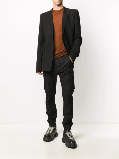 Rick Owens lightweight long knit jumper outlook