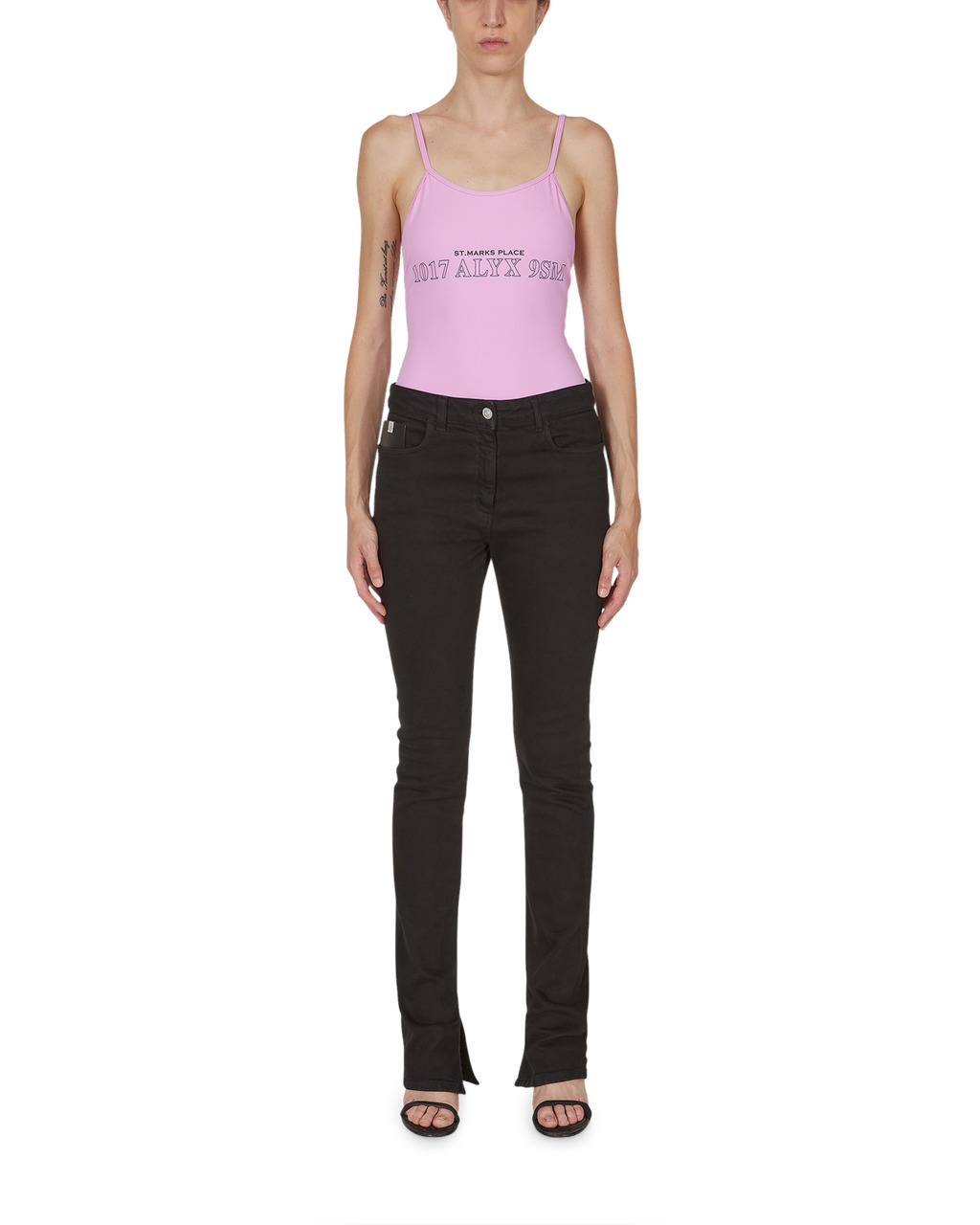 LOGO BUCKLE BATHING SUIT - 6