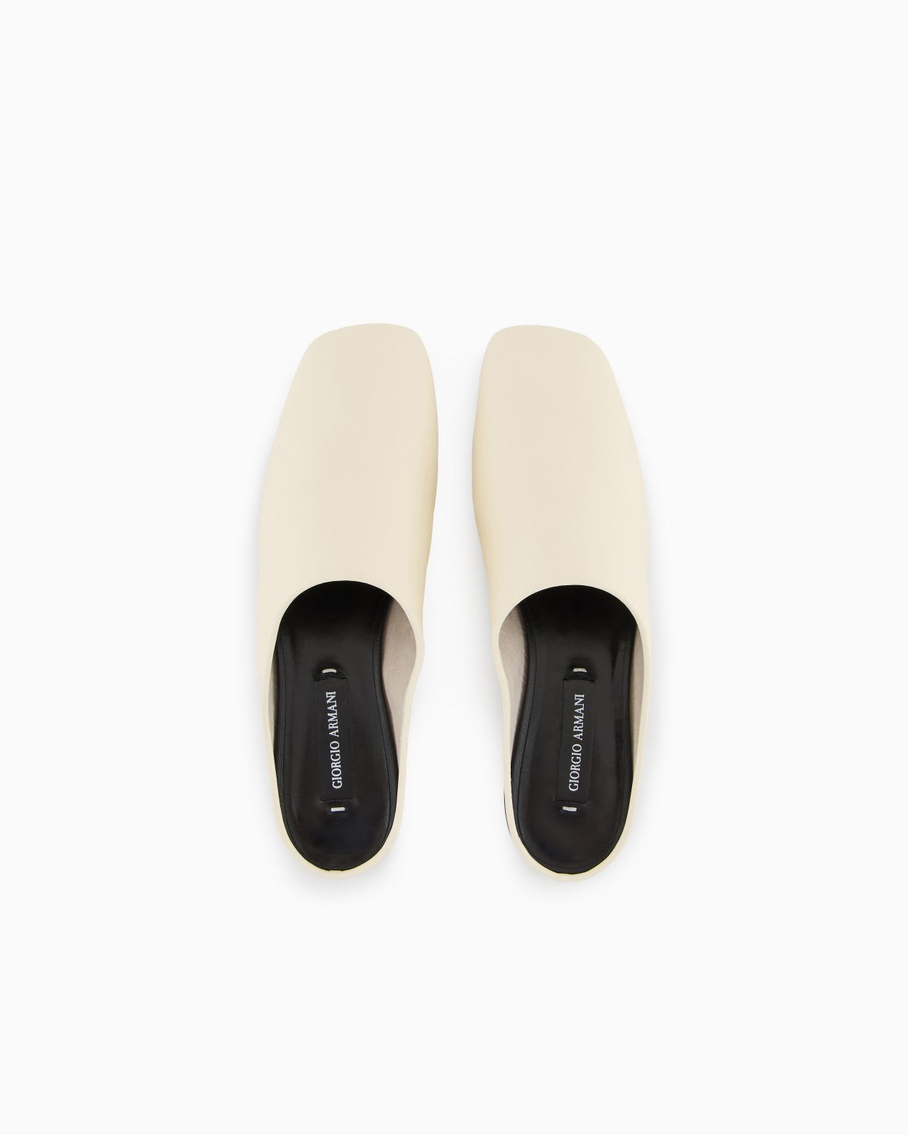 GIORGIO ARMANI X 10 CORSO COMO CALFSKIN MULES - 3