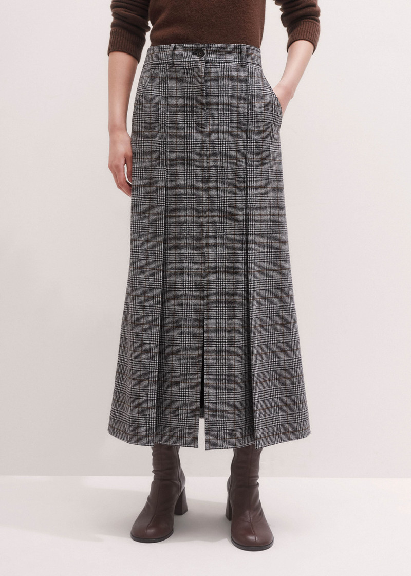 Pleated Maxi Skirt 4
