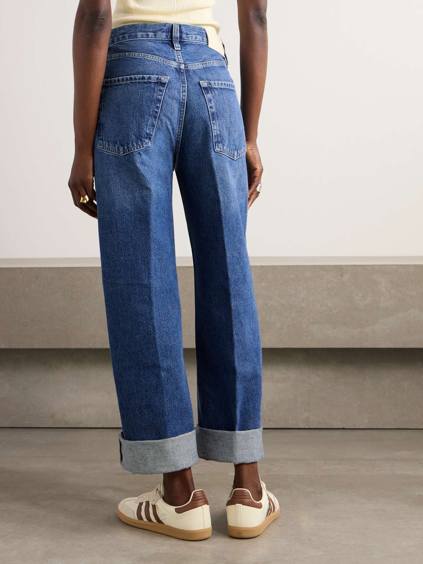 Ayla Baggy high-rise jeans Mid denim - 4