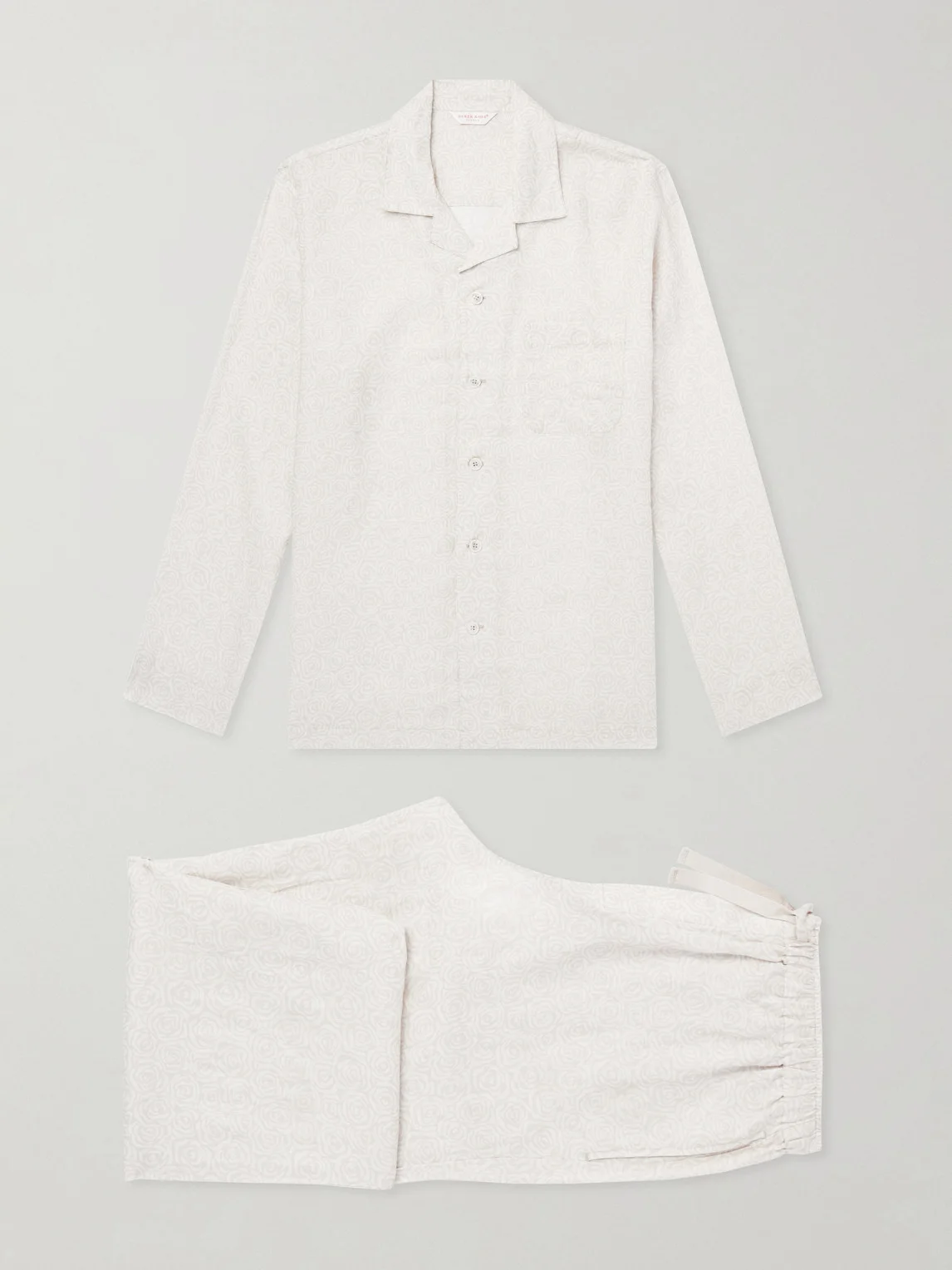 Milan 31 Printed Linen Pyjama Set - 1