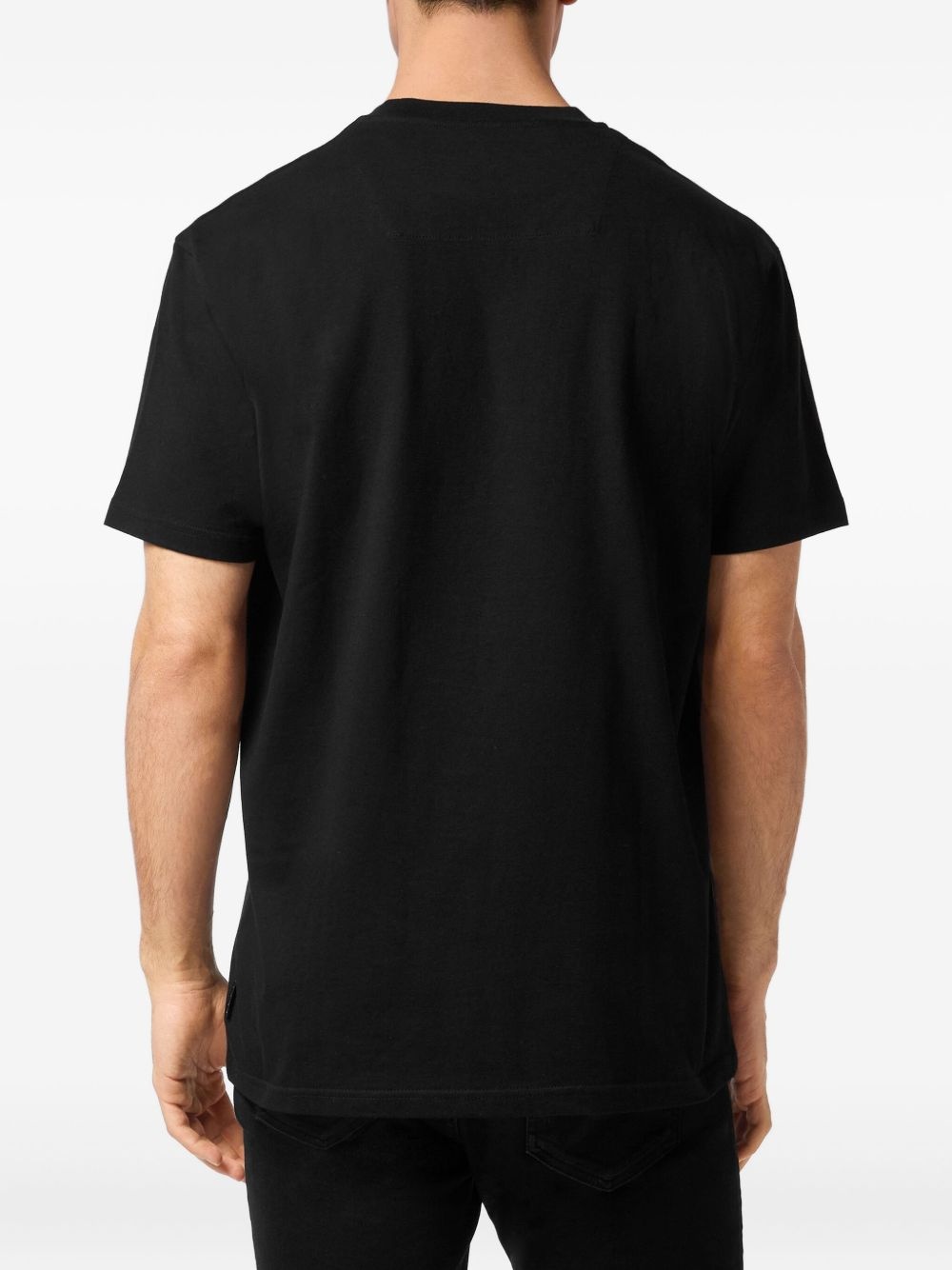 teddy bear-print crew-neck T-shirt - 4