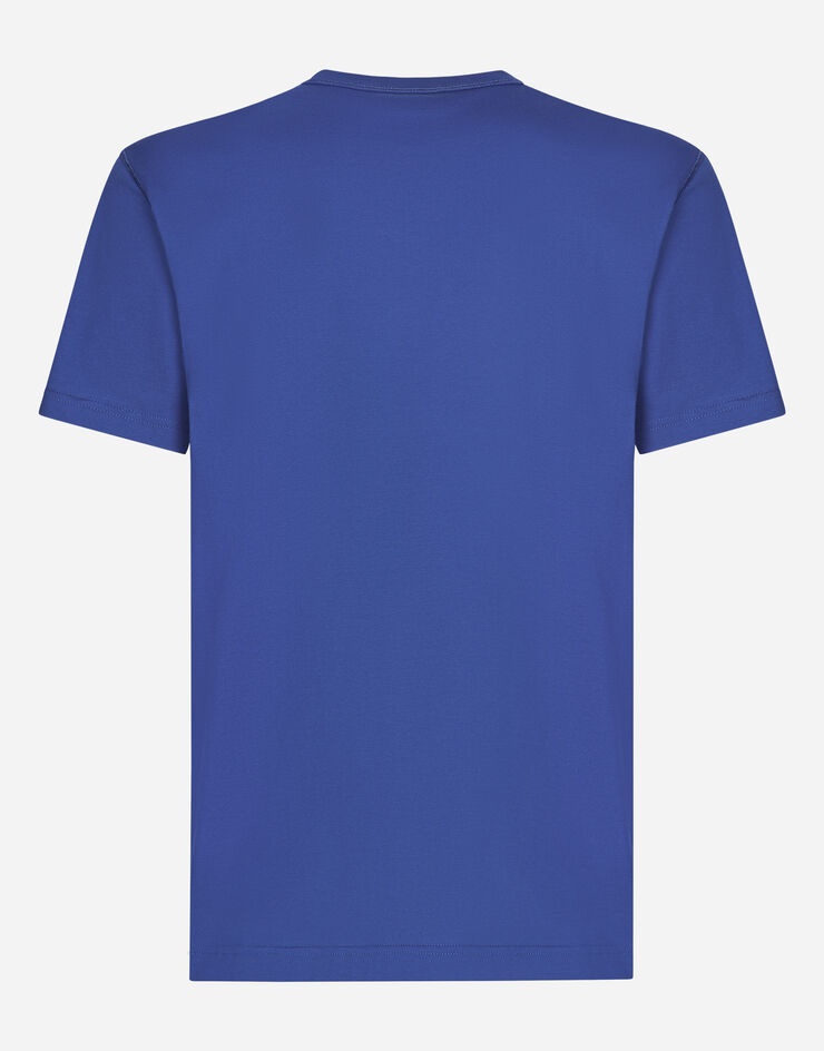 Cotton T-shirt with branded tag - 2