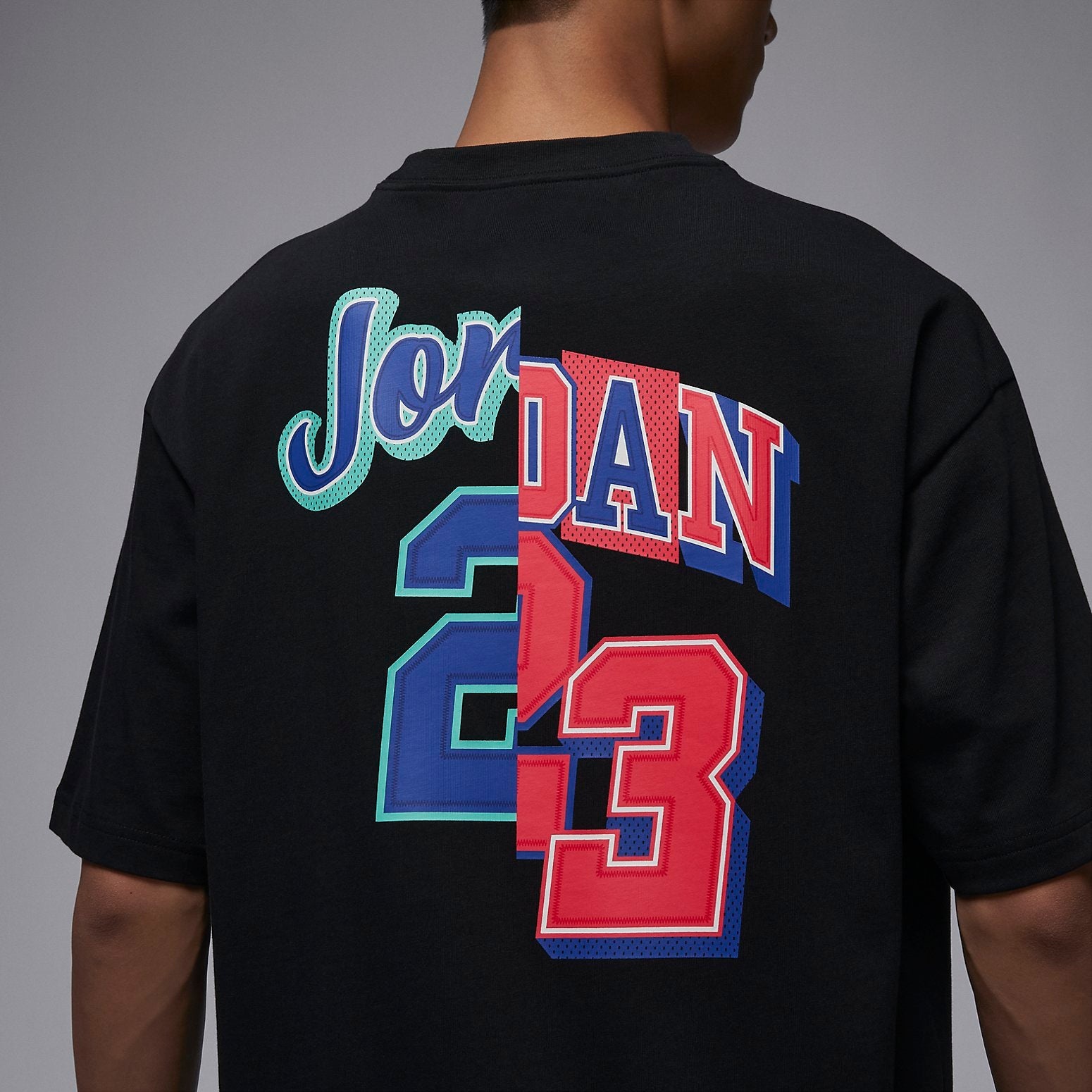 Air Jordan Oversized Crew T-Shirt 'Black' FQ0359-010 - 3