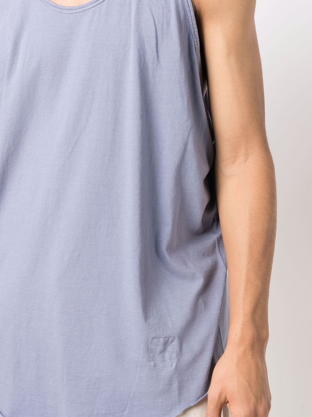 sleeveless organic-cotton tank top - 5