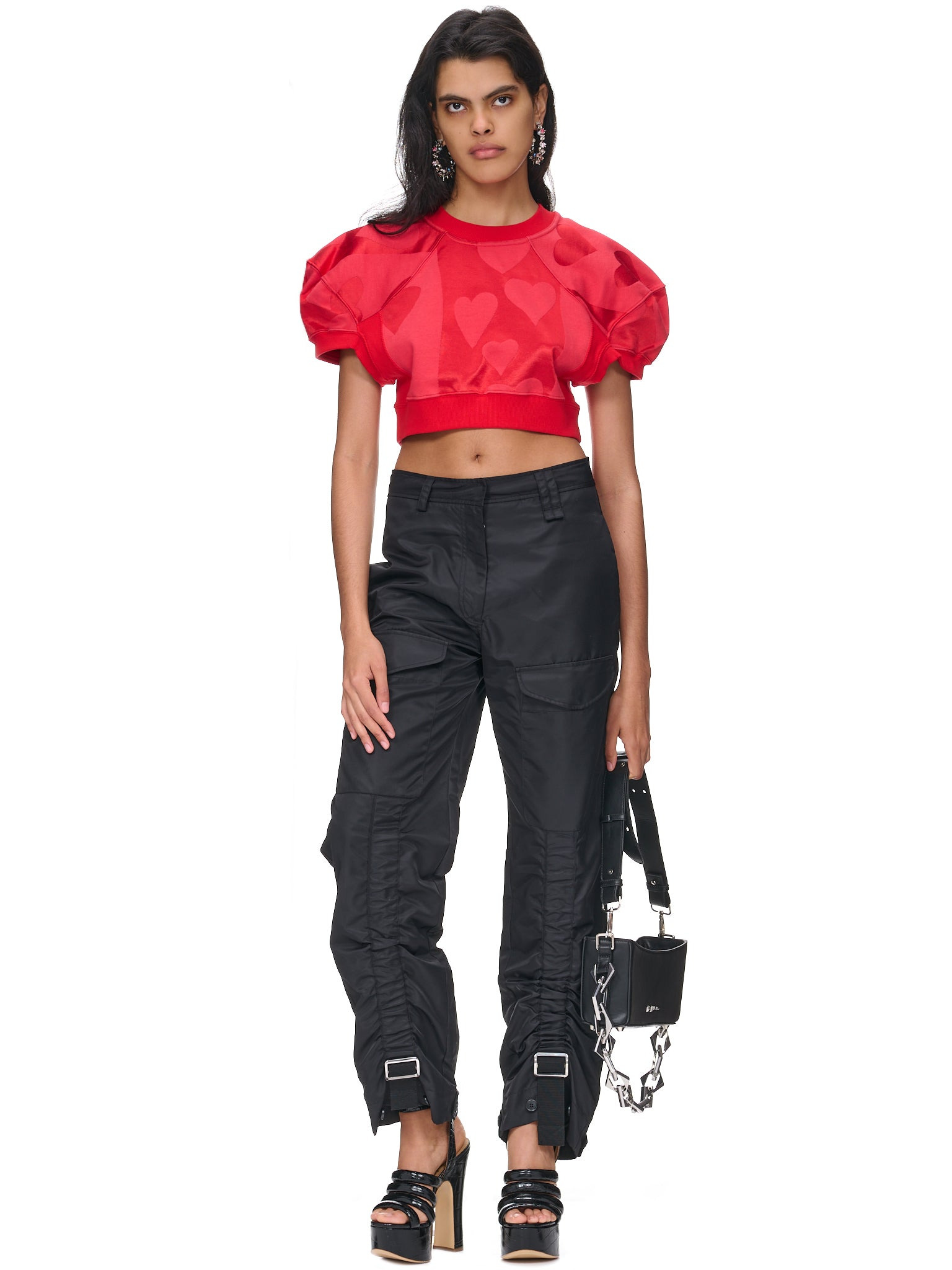 Cropped Hearts Top - 6