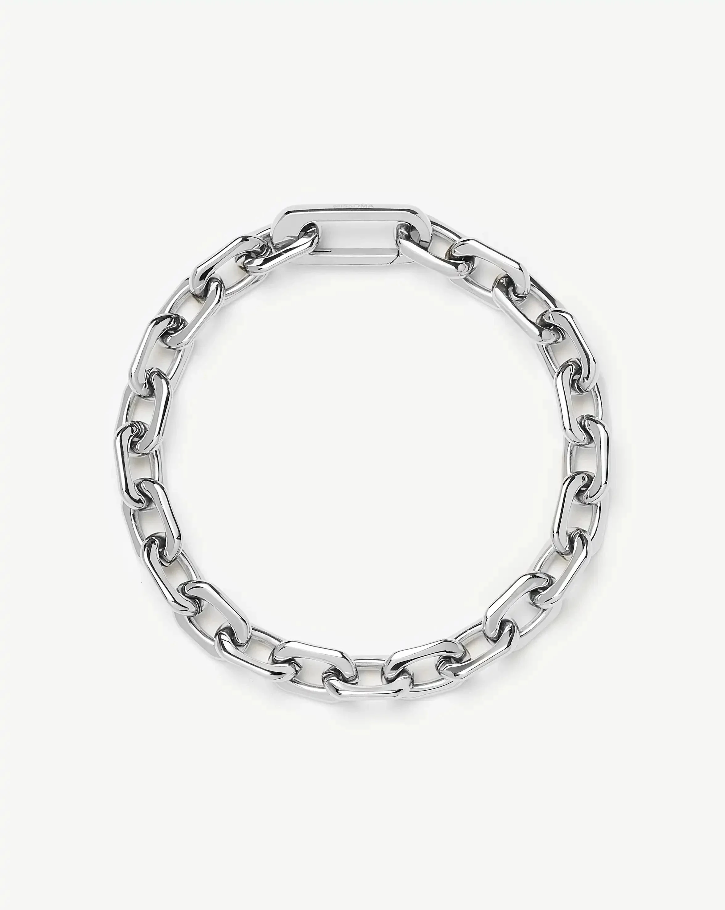 Square Paperclip Chain Bracelet - 1