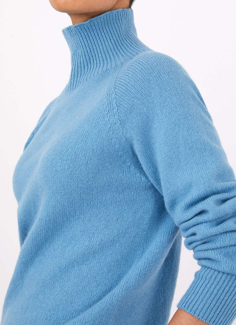 Sunspel Lambswool Funnel neck jumper outlook