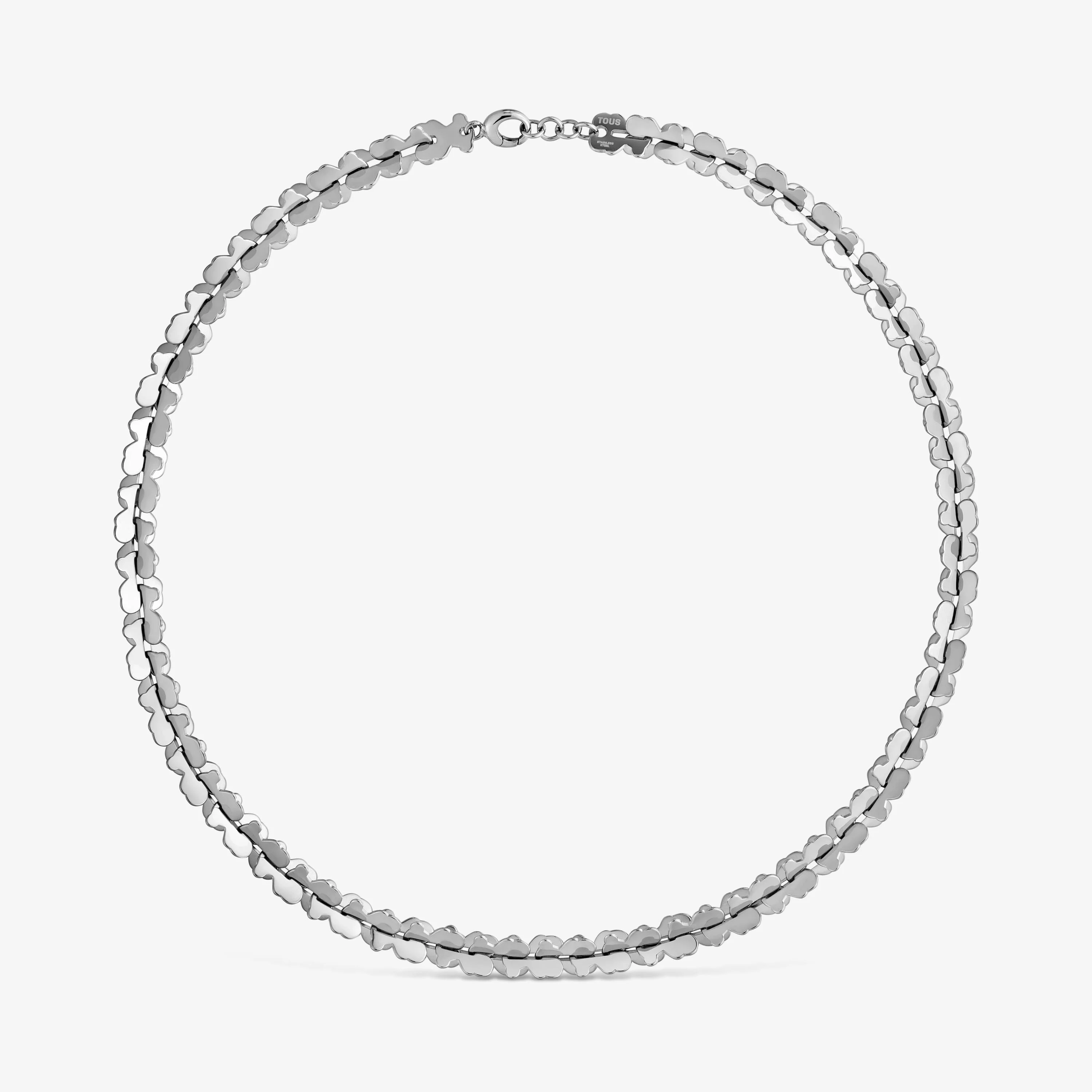 Short steel Necklace with bear motifs TOUS Carrusel - 1