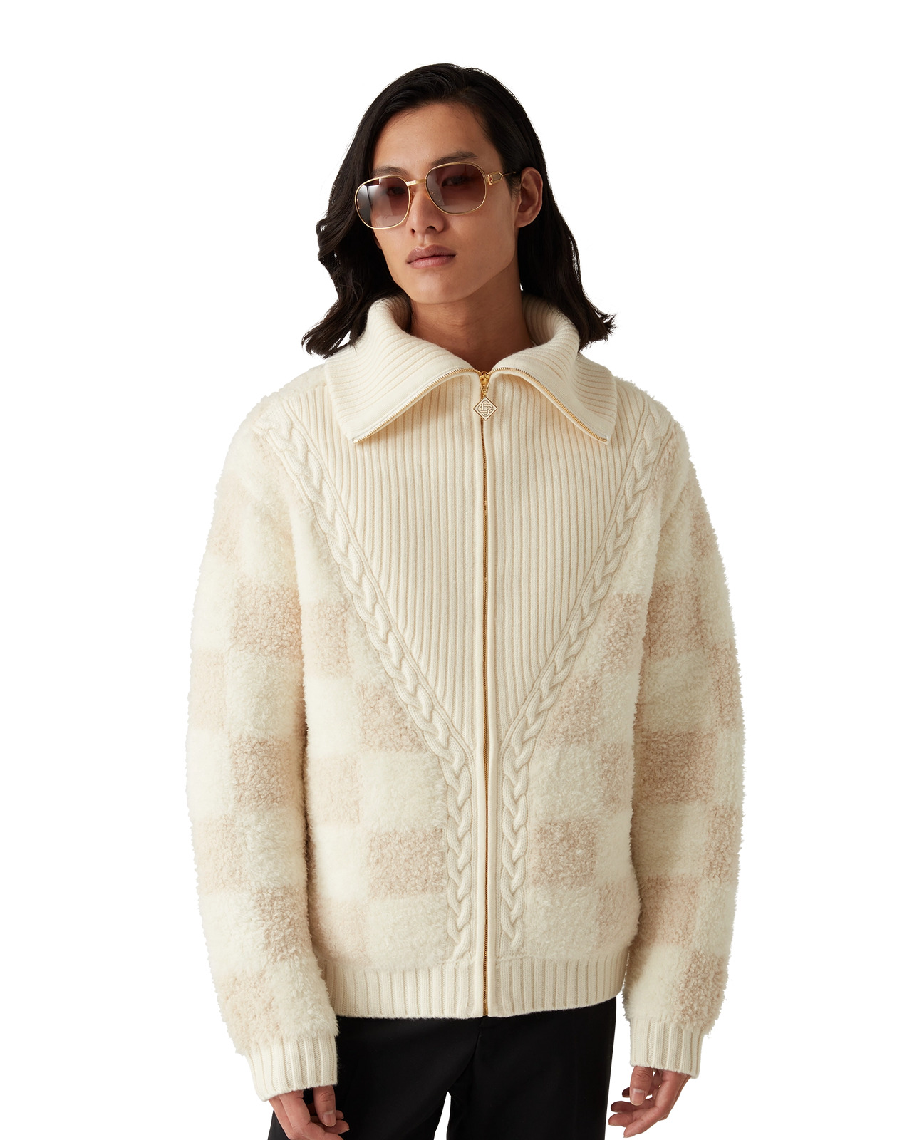 Merino Fleece Jacket | Casablanca Paris - 4