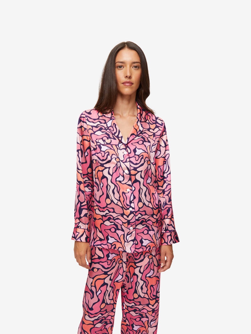 Women's Pyjamas Brindisi 85 Silk Satin Multi - 6