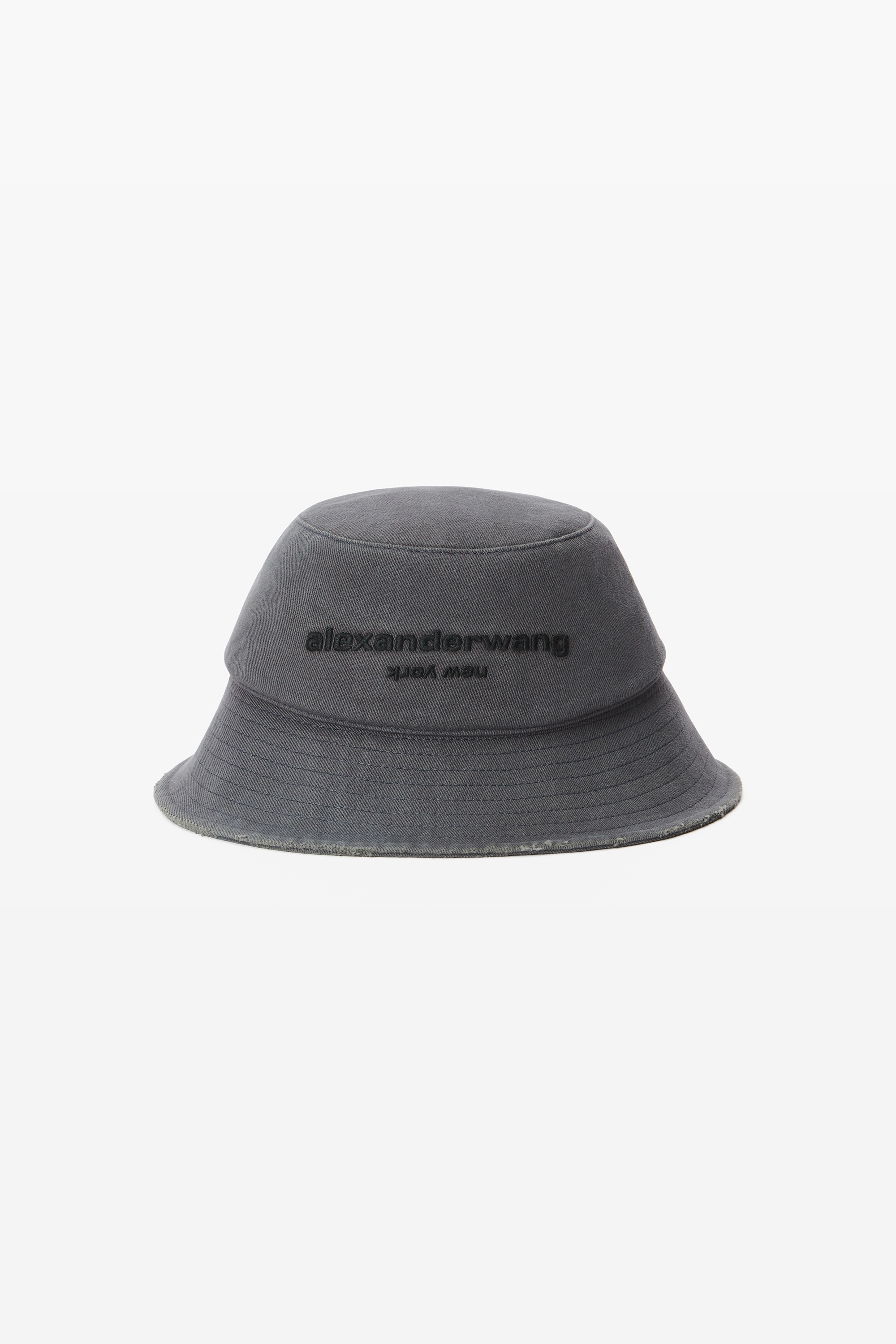 Distressed Logo Bucket Hat - 2