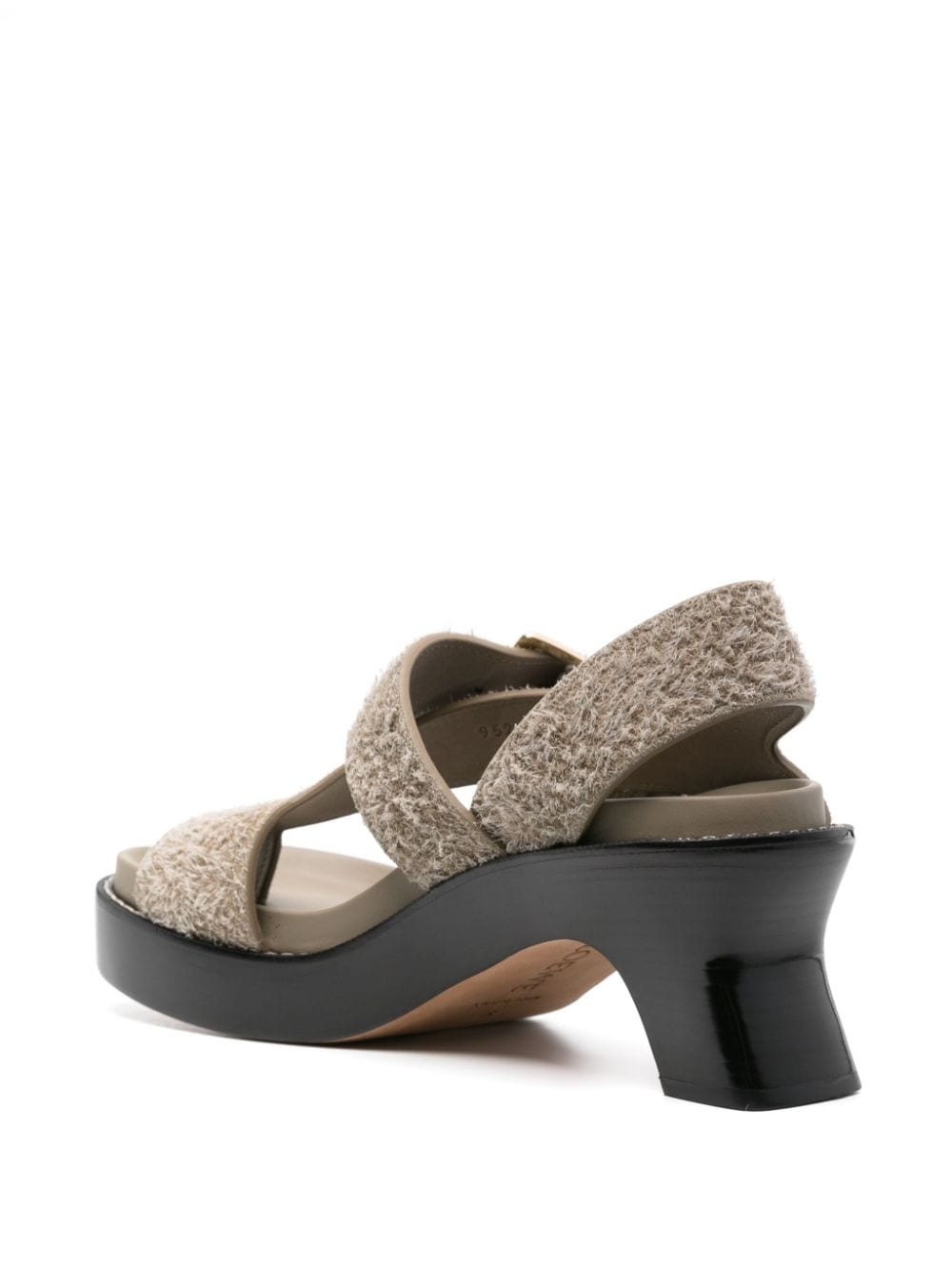 Ease 90mm suede sandals - 3
