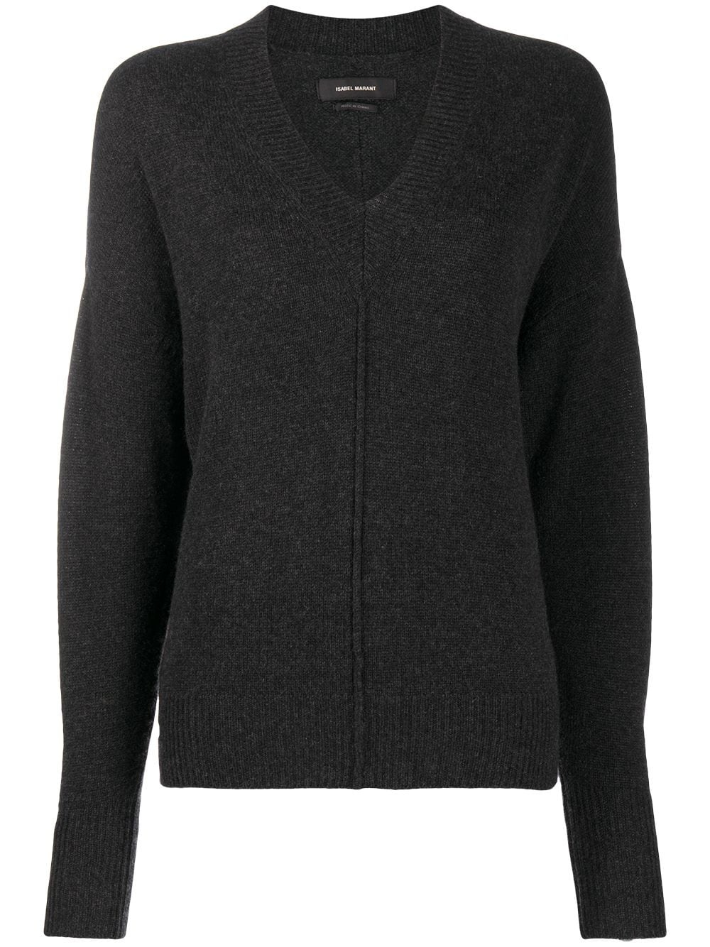 cashmere v-neck jumper - 1