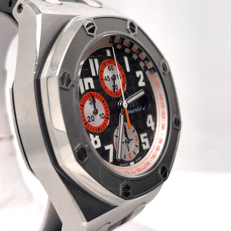 Pre-owned Audemars Piguet Royal Oak Offshore Chronograph Grey Dial Men's Watch 26175ST.OO.D003CU.01 - 3